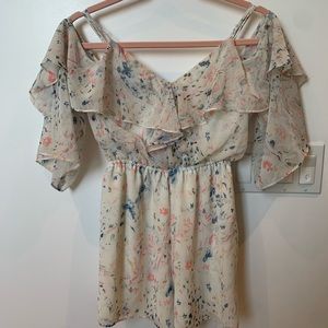 ALL SAINTS FLORAL ROMPER🌸